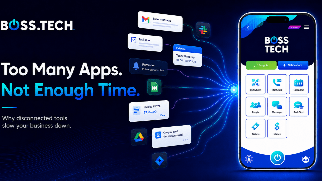 Too Many Apps, Not Enough Time: Why Your Business Feels Like It’s Always Playing Catch-Up